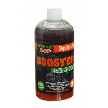 Аттрактант Technocarp Liquid Squid Liver, 500 ml