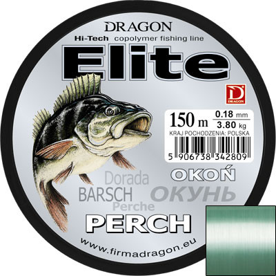Волосінь Dragon Окунь 150m 0.20mm 4.85kg