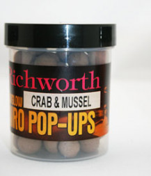 Бойли Richworth Airo Pop-ups Crab&amp;Mussel, 14 mm, 80g