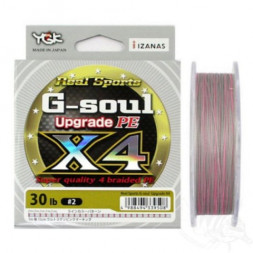 Шнур плетений YGK G-Soul X4 Upgrade 200m Grey