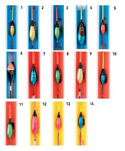 Оснастка поплавочная Lineaeffe KillerCarp №4