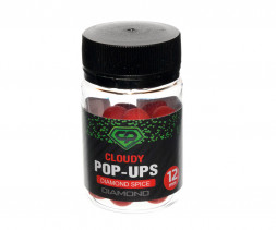 Бойли Carp Pro Diamond Cloudy Pop-Ups Spice 12мм
