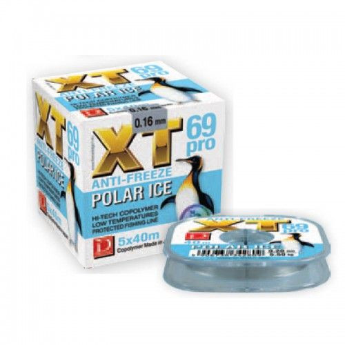 Леска Dragon XT69 Pro ANTI-FREEZE Polar Ice 40m