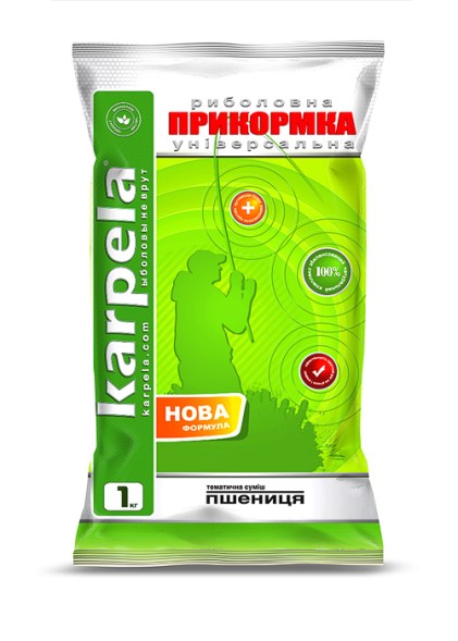 Прикормка Karpela Пшеница 1 кг