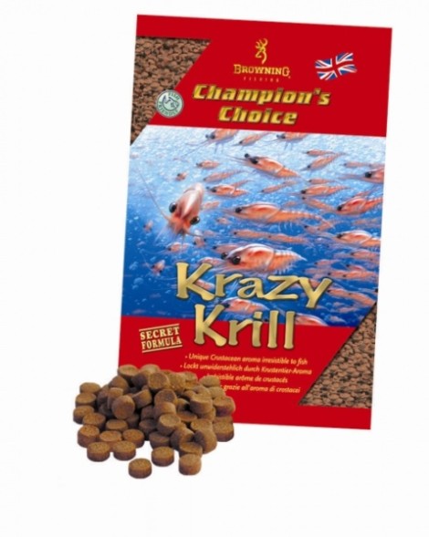 Пеллетс Browning Crazy Krill 8.0mm /1kg