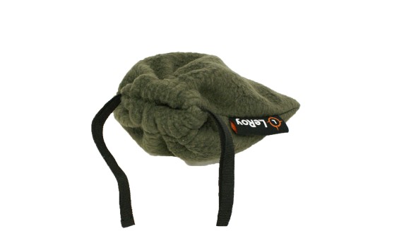 Флисовый чехол-мешок для катушки LeRoy Олива L 25*25см