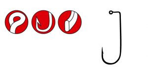 Крючок Gamakatsu TH-Jig 22 Nickel 3/0