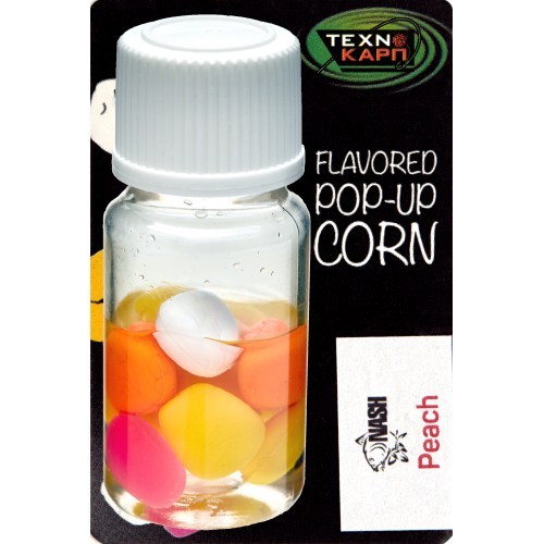 Силиконовая кукуруза TexnoCorn Peach Nash 10ps