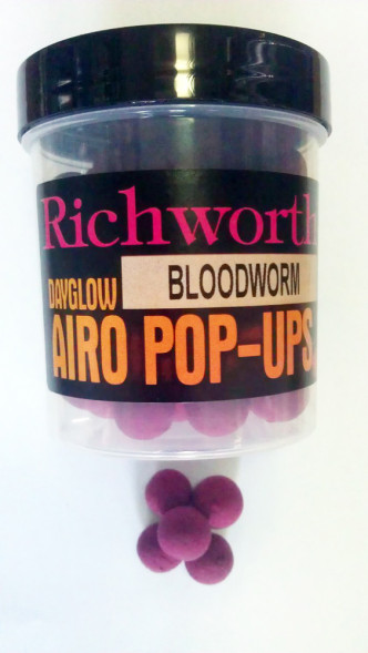 Бойл Richworth Airo Pop-ups Bloodworm, 14 mm, 80g