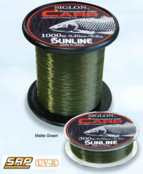 Леска Sunline Siglon Carp 1000m 0.28mm 5.5kg зеленая