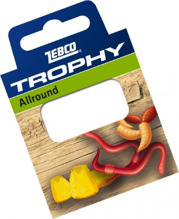 Готовиe повідці Zebco №12 Trophy Hooks to Nylon Allround 0,18mm 70см (10шт)