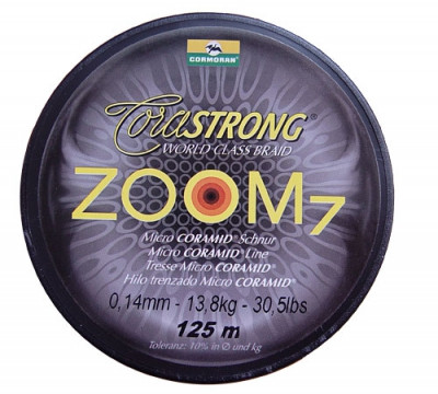 Шнур Cormoran Corastrong Zoom 7 neon 0,20mm 300m