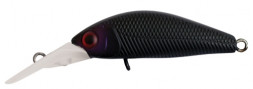 Воблер Jackall Diving Chubby Minnow 35мм 2,7 г Mat Black Suspending
