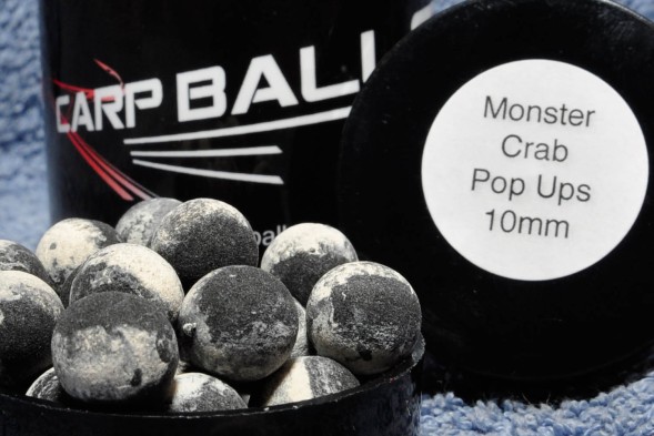 Бойлы Carpballs Pop Ups Monster Crab 10mm 15шт.