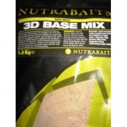 Базовая смесь Nutrabaits 3D 1,5кг