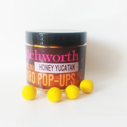 Бойлы Richworth Airo Pop-ups Honey Yucatan, 15 mm, 80g