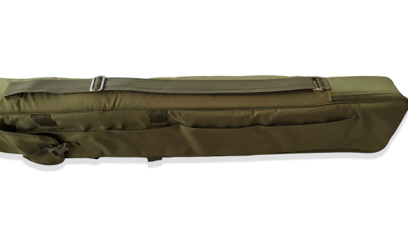 Чехол с фиксаторами для удилищ LeRoy (олива) 130