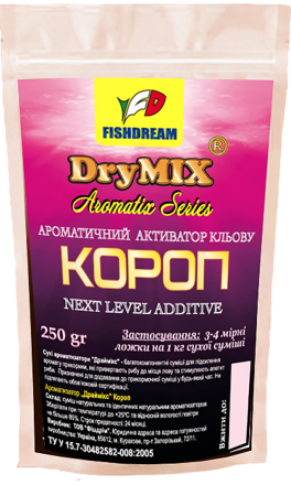 Сухое вещество Fishdream DryMix Карп 250гр