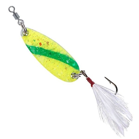 Блесна-колебалка Balzer Star Dust Trout spoon один.крючок 6.5гр. Fluo-Yellow