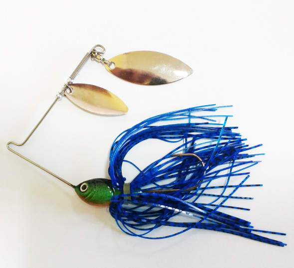 Спінербейт Bratfishing Fera Spinnerbait Mirror Double Blade 17.5g color 012