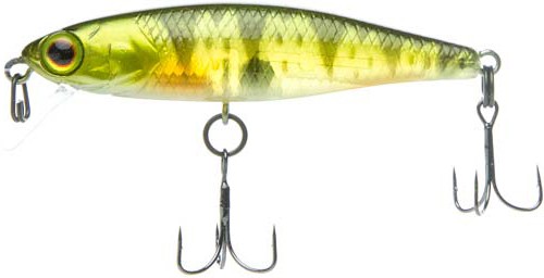 Воблер Jackall Tiny Fry 50SP 50мм 2,7 г Ghost G Perch Suspending