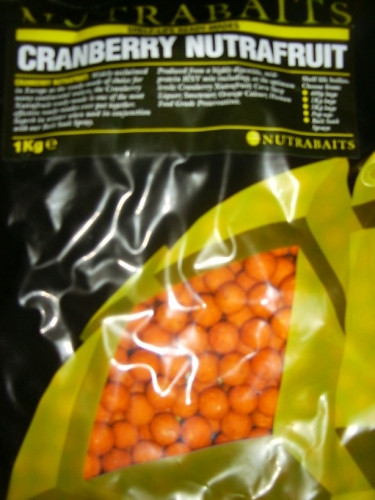 Бойл Nutrabaits CRANBERRY NUTRAFRUIT 10мм 400гр
