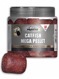 Пеллетс на сома Carp Zoom Predator-Z Catfish Mega Pellet 30mm, 230g, liver-blood