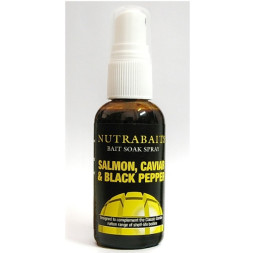 Спрей Nutrabaits SALMON,CAVIAR&amp;BLAK PEPPER 50мл