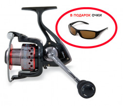 Катушка Lineaeffe Sunshine 10 FD 7+1 +очки