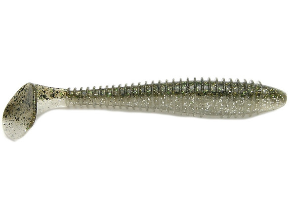 Съедобный силикон Keitech Swing Impact FAT 416 silver flash minnow
