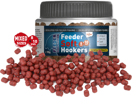 Пеллетс Carp Zoom Feeder Competition Soft Hookers 8-10 mm, 90 g