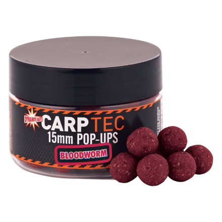 Бойлы Dynamite Baits CarpTec Pop-Ups Bloodworm 15mm