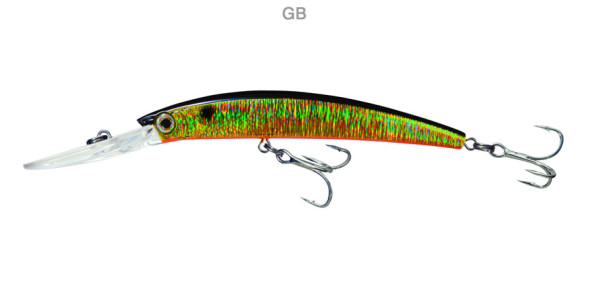 Воблер YO-ZURI Crystal Minnow DD F1011 90мм GB