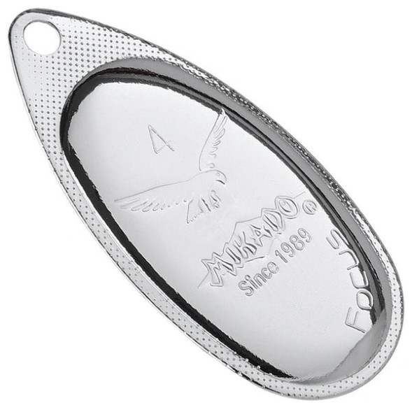 Блесна-вертушка Mikado Focus № 1 3гр silver/00