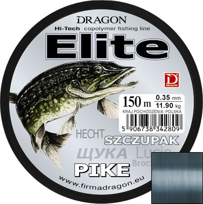 Волосінь Dragon Щука 150m 0.35mm 11.90kg