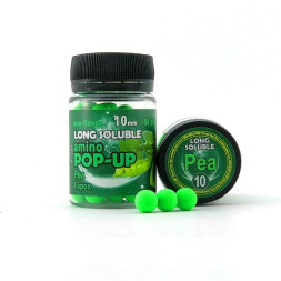 Бойл долгорастворімие amino POP-UP Grandcarp PEA (ГОРОХ) Ø10 мм 50 шт. (PUL007)