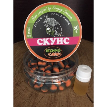 Бойл Technocarp Premium Pop-Up SKUNS 10,12,10 * 14mm уп /50гр