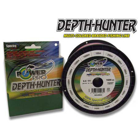 Шнур Power Pro Depth Hunter Multicolor 150m 0.13mm 8kg
