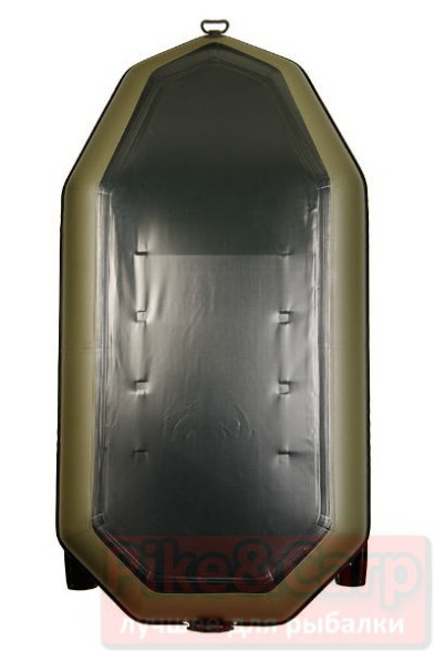 Надувний човен Bark B-260NP гребна двомісна з навісним транцем і привальним брусом