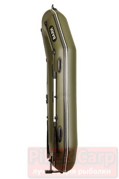 Надувний човен Bark B-260NP гребна двомісна з навісним транцем і привальним брусом