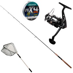 Набор спиннинговый Spin Uni 2.10m+подсак