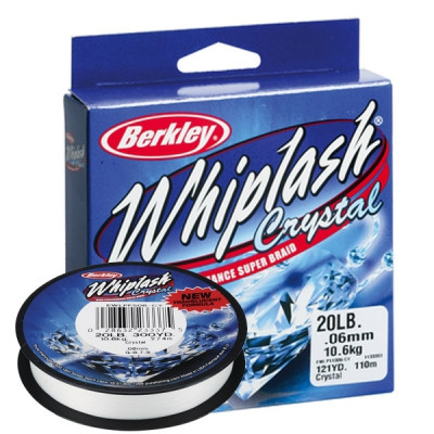 Шнур Berkley Whiplash Crystal 110m 0.10mm 14.1kg