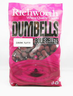 Бойл Richworth Dumbell Boilie Pellets 14mm Dark Tutti, 400g