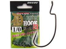 Офсетный крючок Decoy Worm 21 Digging Hook 3/0, 6шт