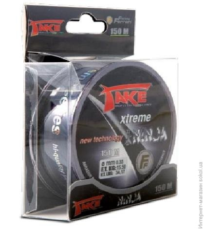 Леска Lineaeffe Take Xtreme Ninja 150м 0.30мм 11.9кг