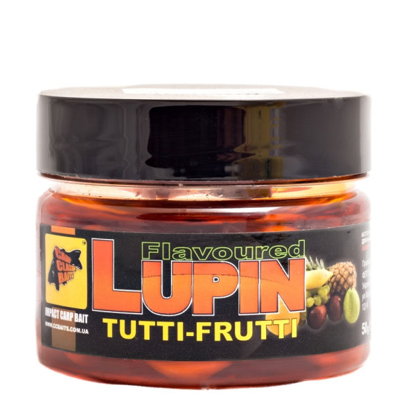 Ароматизований люпин CC Baits Tutti Frutti, 50гр