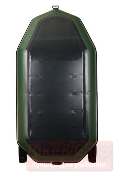 Надувний човен Bark B-270NP гребна двомісна з навісним транцем і привальним брусом