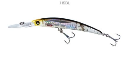 Воблер YO-ZURI F1052 Cristal 3D Minnow DD Jointed 130мм HSBL 