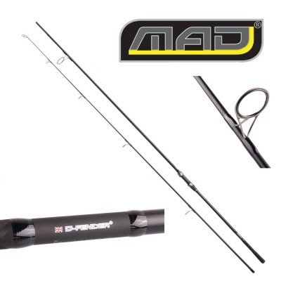 Удилище карповое D.A.M. Mad D-FENDER III UK 3.60m 3.25lb 2 ps