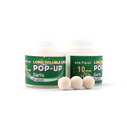Бойл долгорастворімие amino POP-UP Grandcarp GARLIC (ЧАСНИК) Ø10 мм 15 шт. (PUL031)